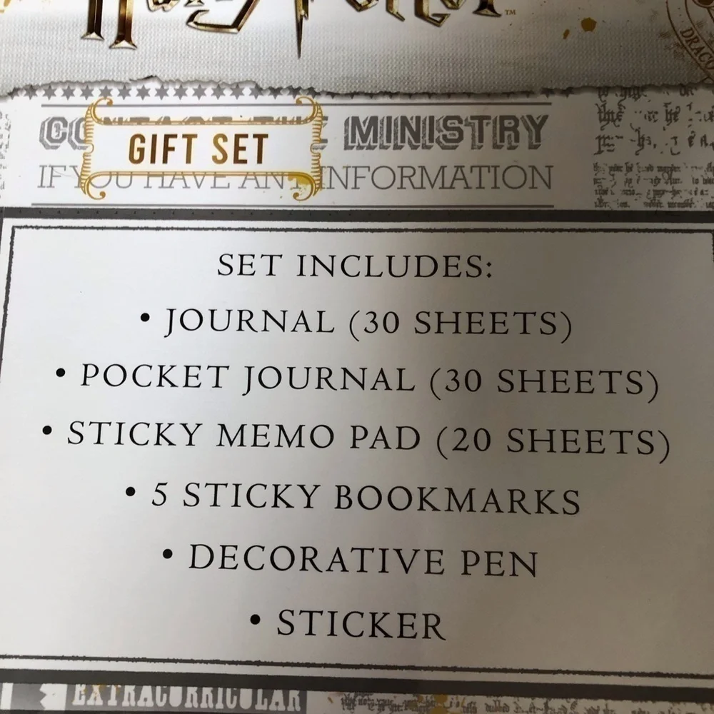 Harry Potter stationery gift set